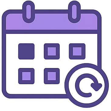 Use recurring time blocks to easily setup QSkips for your regular busy times.